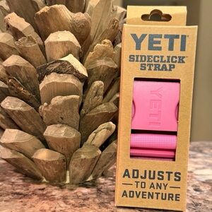YETI Power Pink SideClick Strap for Camino & Sidekick Accessories
